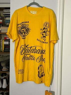 Valabasas Vintage Design Corp. Tattoo Shop Graphic T-Shirt